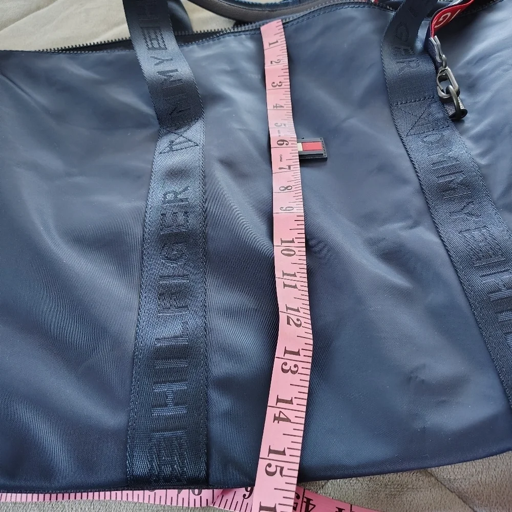 Tommy Hilfiger Navy Weekender Nylon Bag Travel